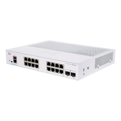 Cisco Business 350 Series 16 Ports Managed Switch CBS350-16T-2G-NA