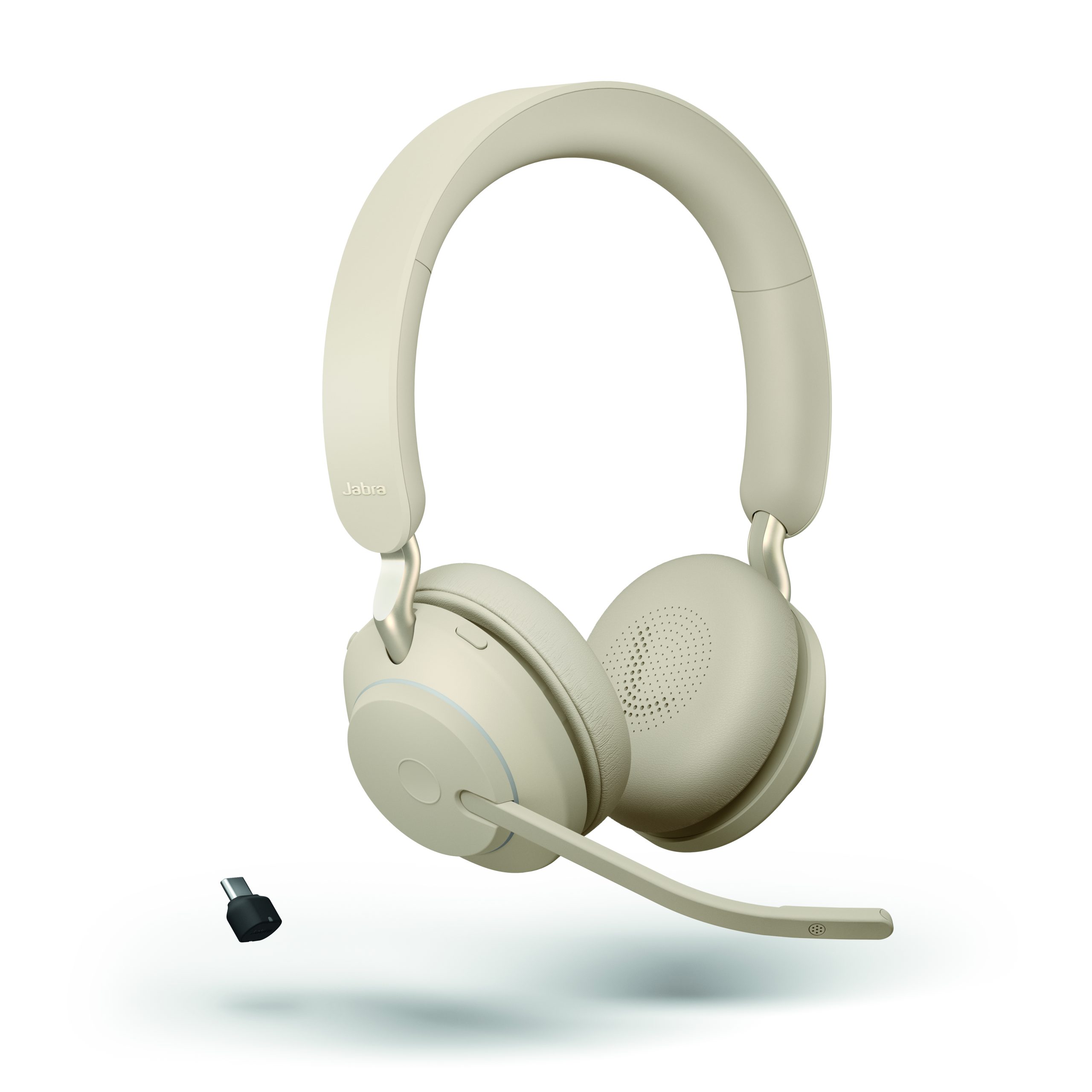 Jabra Evolve2 65 USB-A Stereo UC Headset Beige