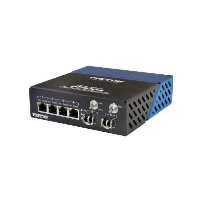 Patton FP1004E/L22/EUI Light Industrial 6 Port Ethernet Switch