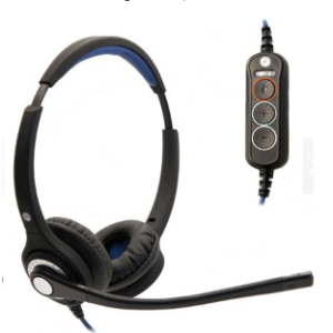 JPL USB-A Wired Binaural Headset 575-327-002