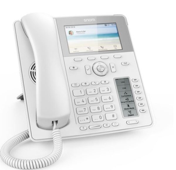 Snom D785 White Corded IP Phone 80-S006-01
